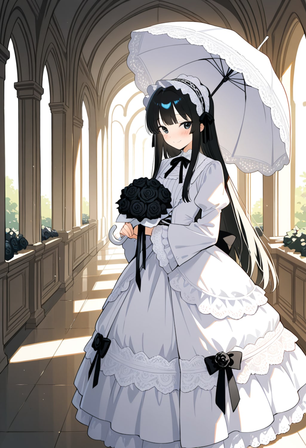 黒い薔薇を抱いて