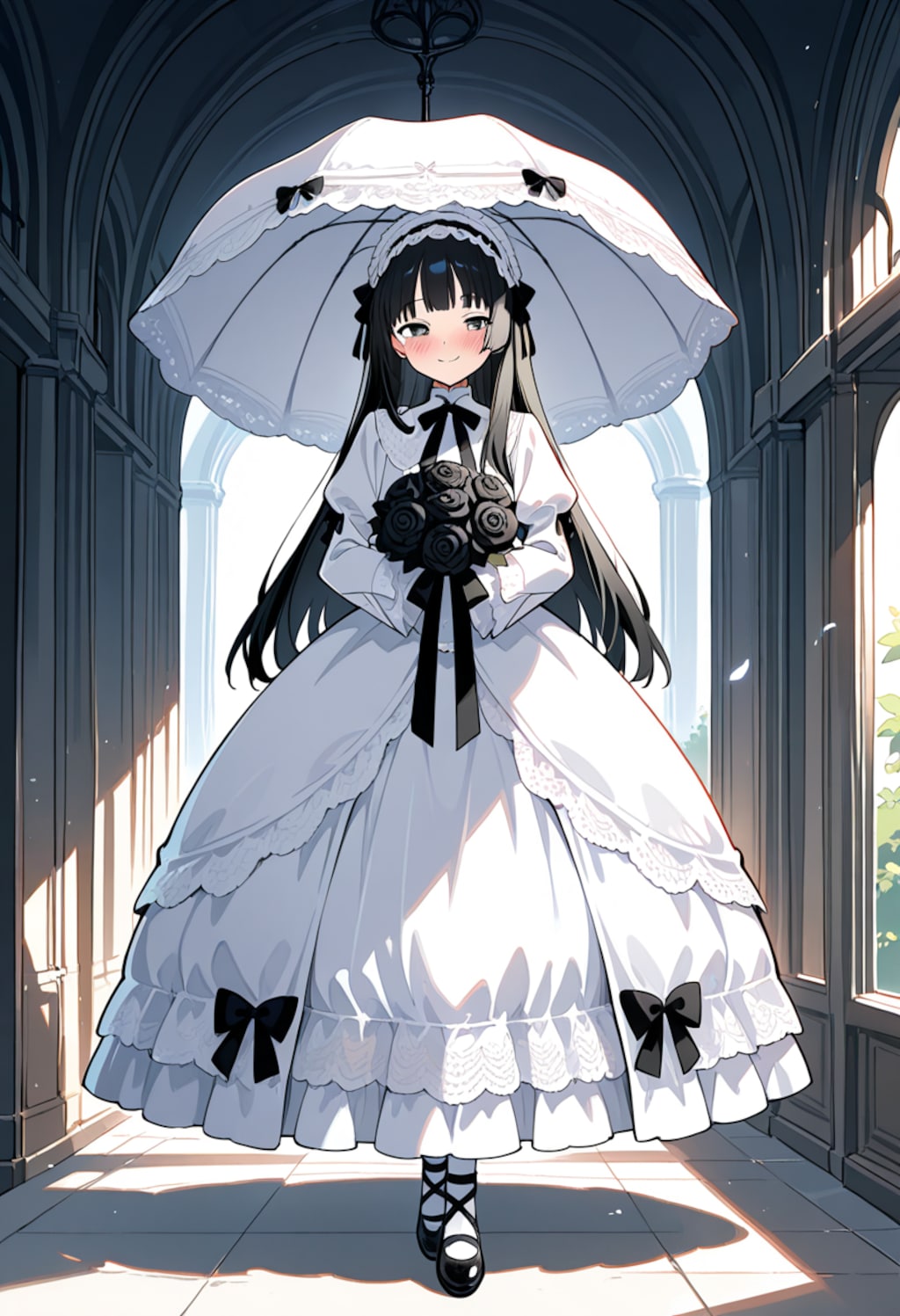 黒い薔薇を抱いて