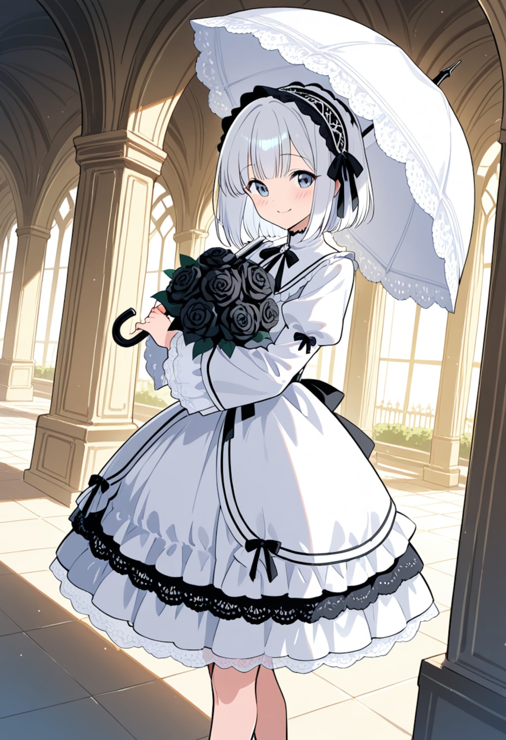 黒い薔薇を抱いて