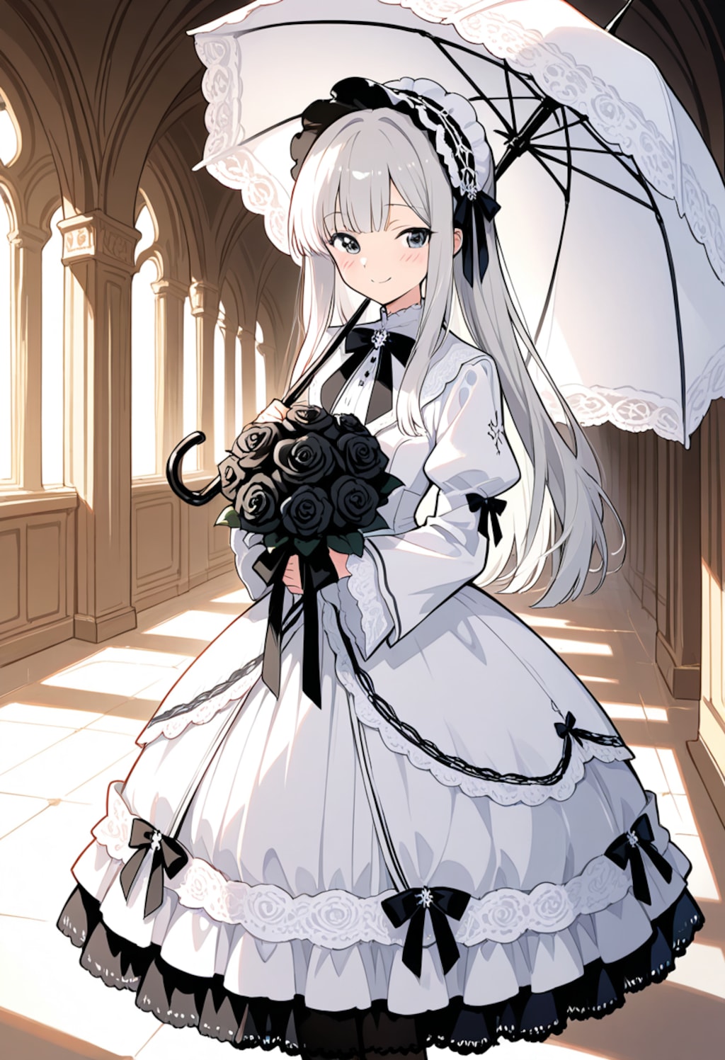 黒い薔薇を抱いて