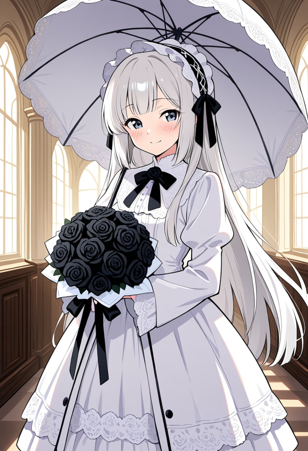 黒い薔薇を抱いて