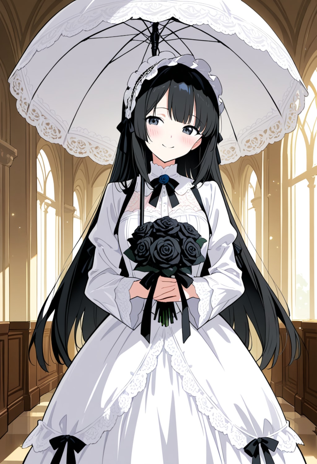 黒い薔薇を抱いて