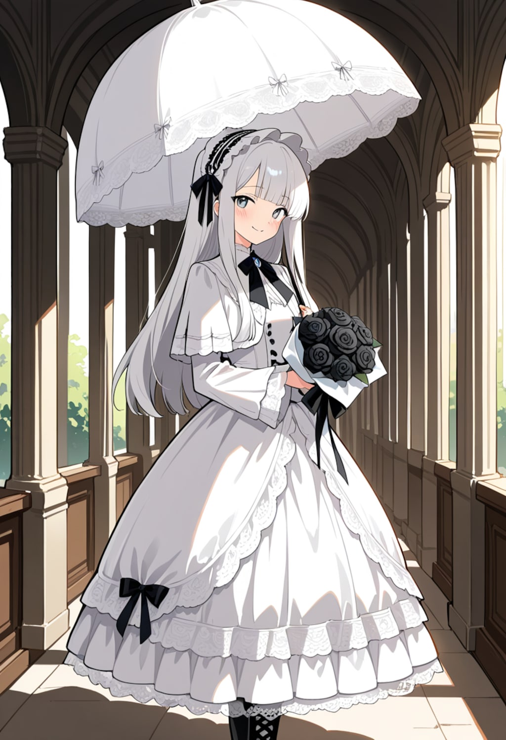 黒い薔薇を抱いて