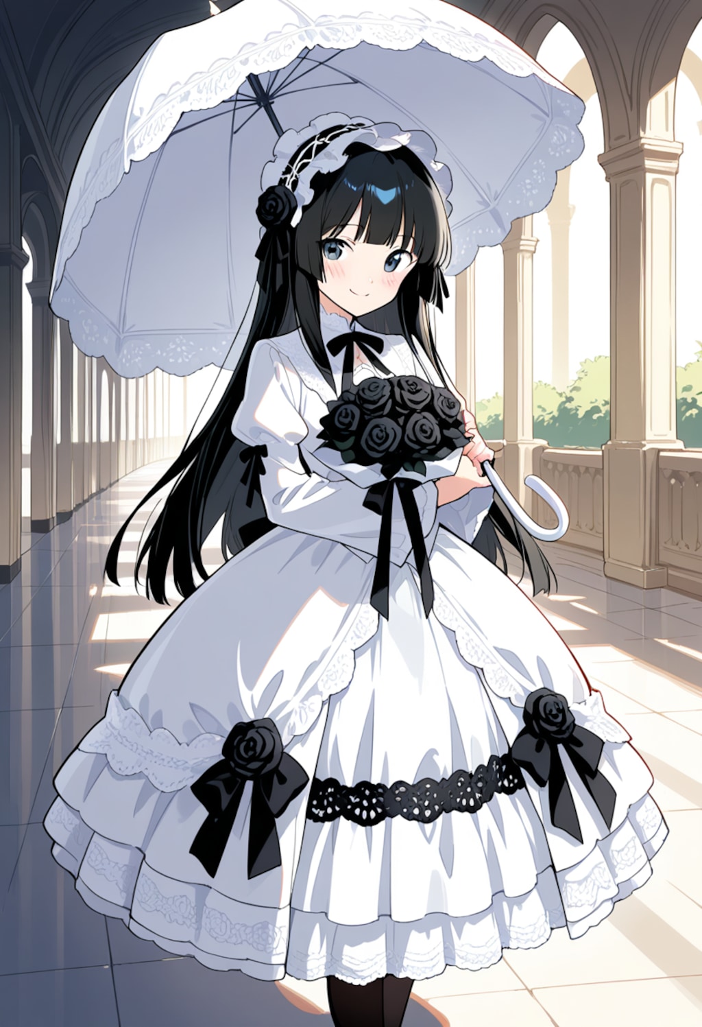 黒い薔薇を抱いて