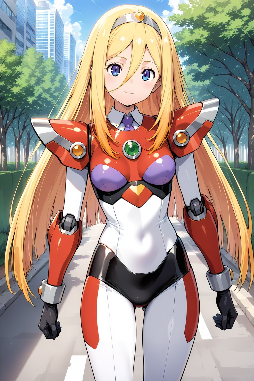 スーパーロボット娘 | の人気AIイラスト・グラビア