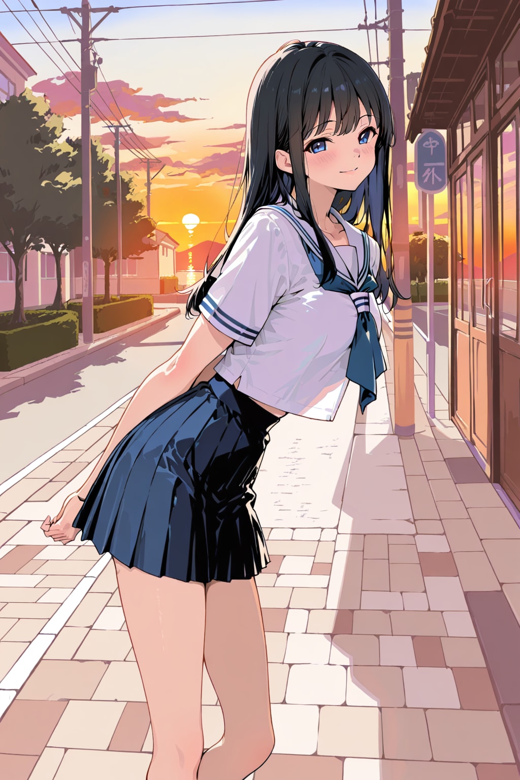 帰り道の風景