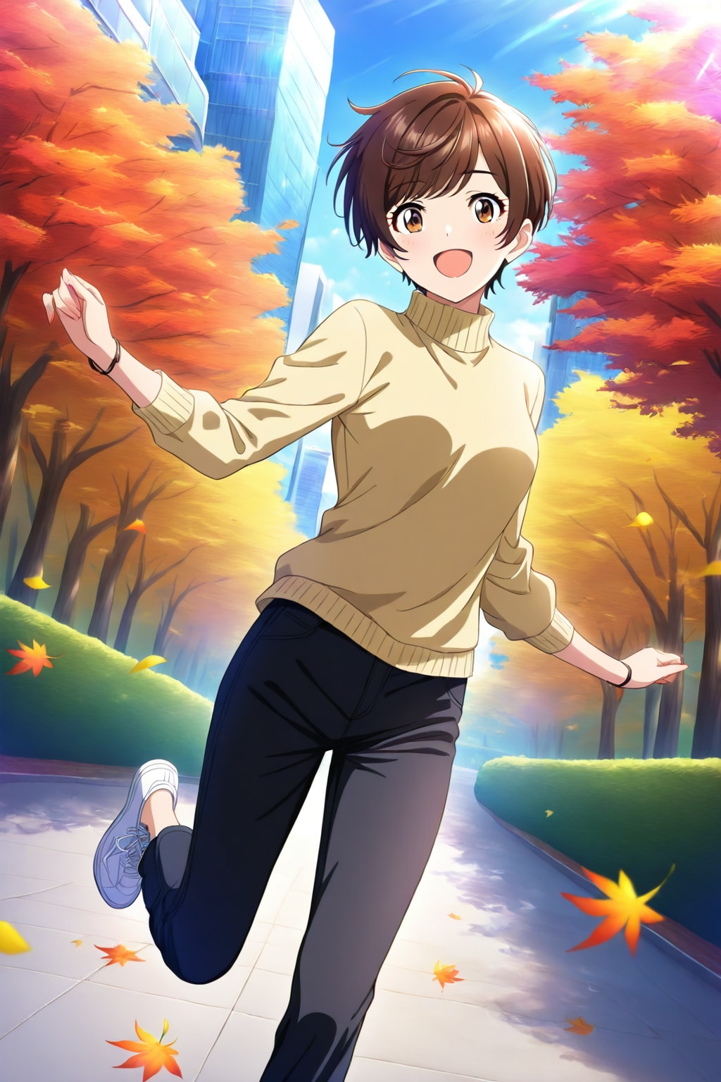 ジャンピング 17歳少女