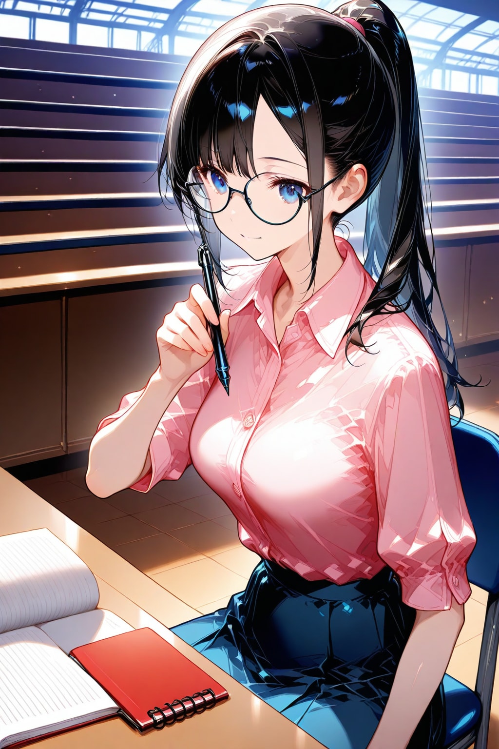 義妹ちゃん授業に出る