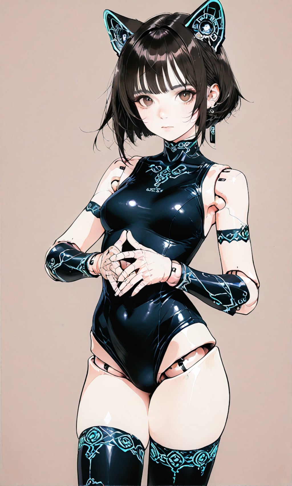 猫耳ミミちゃん (全身義体少女)