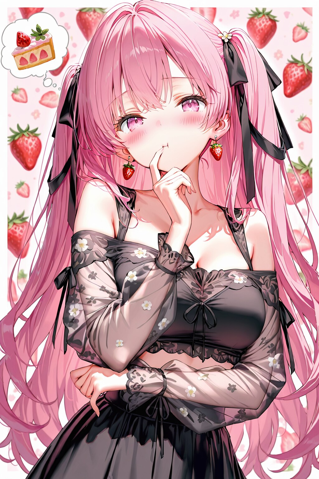 お祝いはいちごタルト・・・？