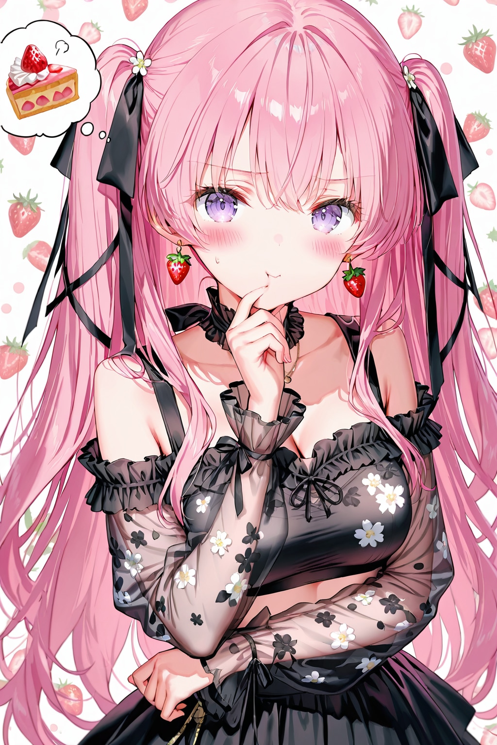 お祝いはいちごタルト・・・？