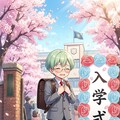 うちの子入学式(山川みどり) 2枚目