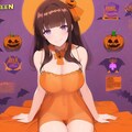 ハロウィンの広告風 5枚目
