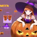 ハロウィンの広告風 4枚目