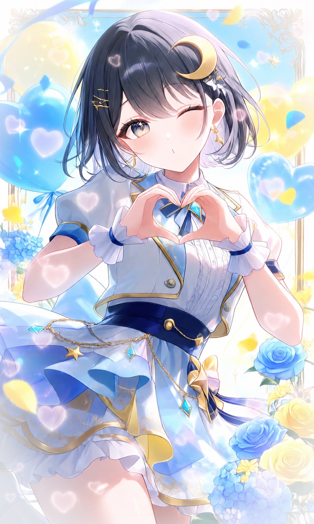 アイドル『月見夜しずく』