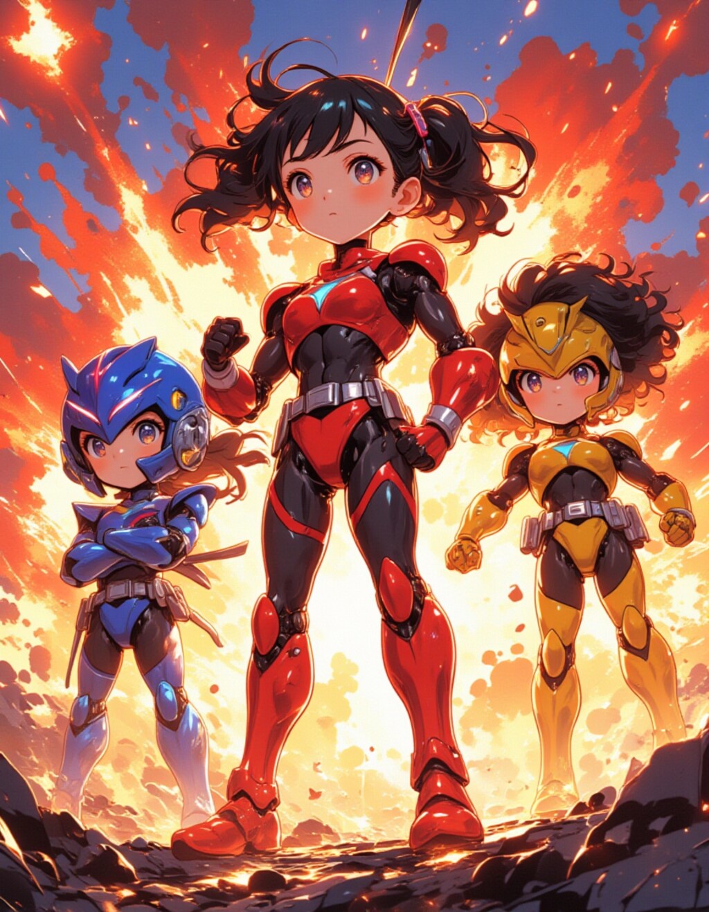 ちびっこ戦隊☆爆裂ヒロイン！