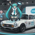 初音ミクとIntelS800 3枚目