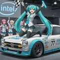 初音ミクとIntelS800 2枚目