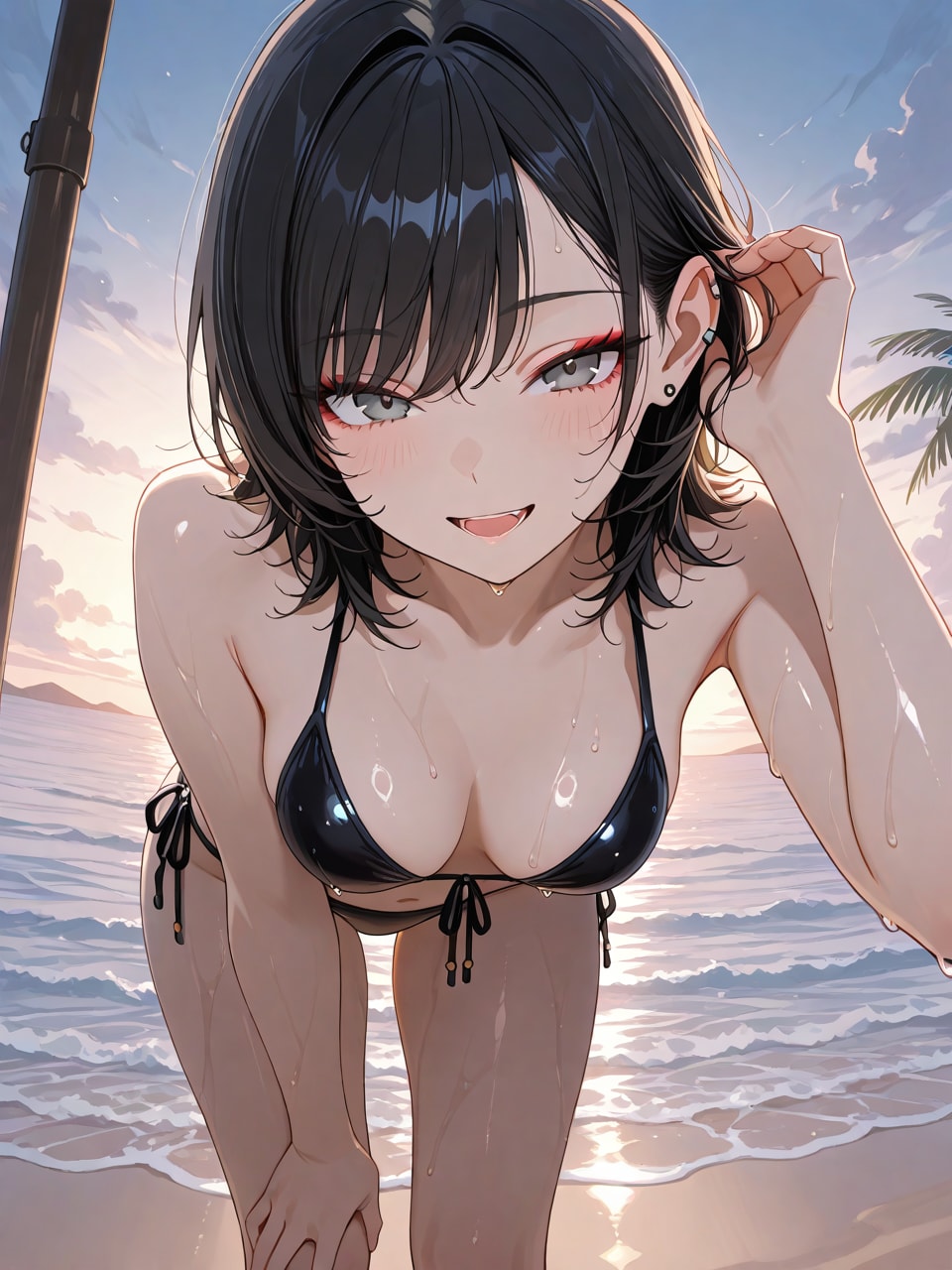 海デート