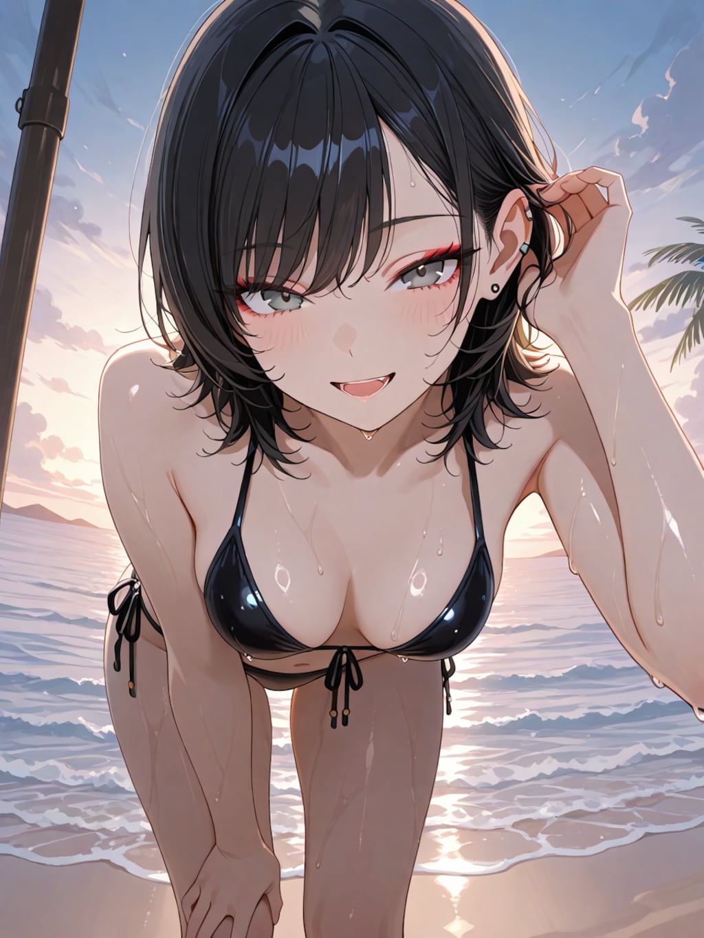 海デート
