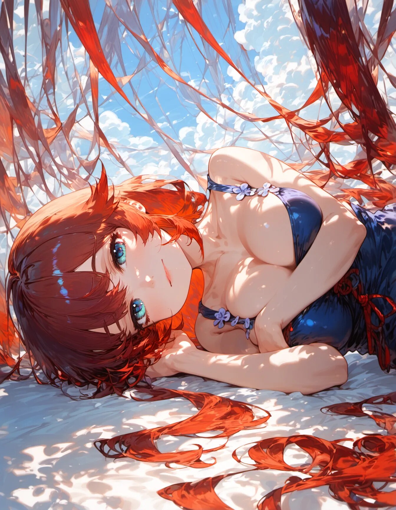 Scarlet Threads Across the Sky