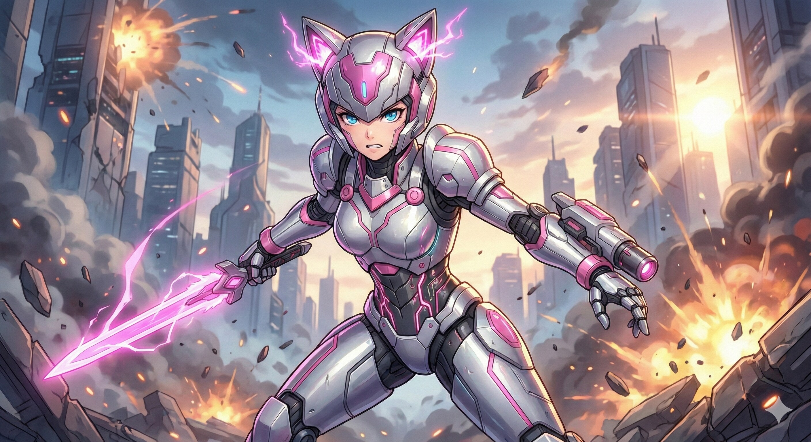 ケモミミ戦闘モード メカちゃん