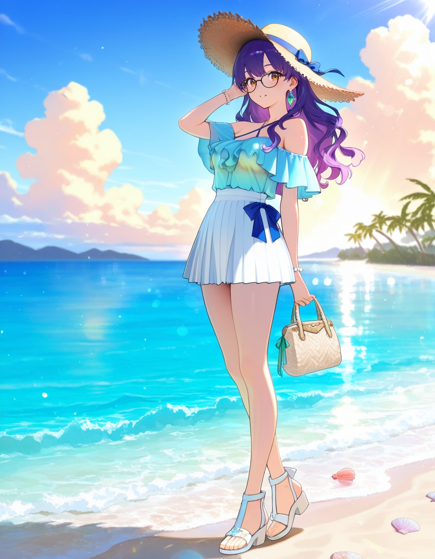 海から花火まで - 彼女の夏物語