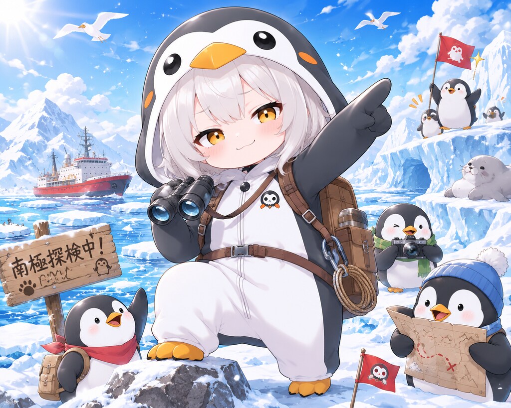 ミメラの南極探検🐧