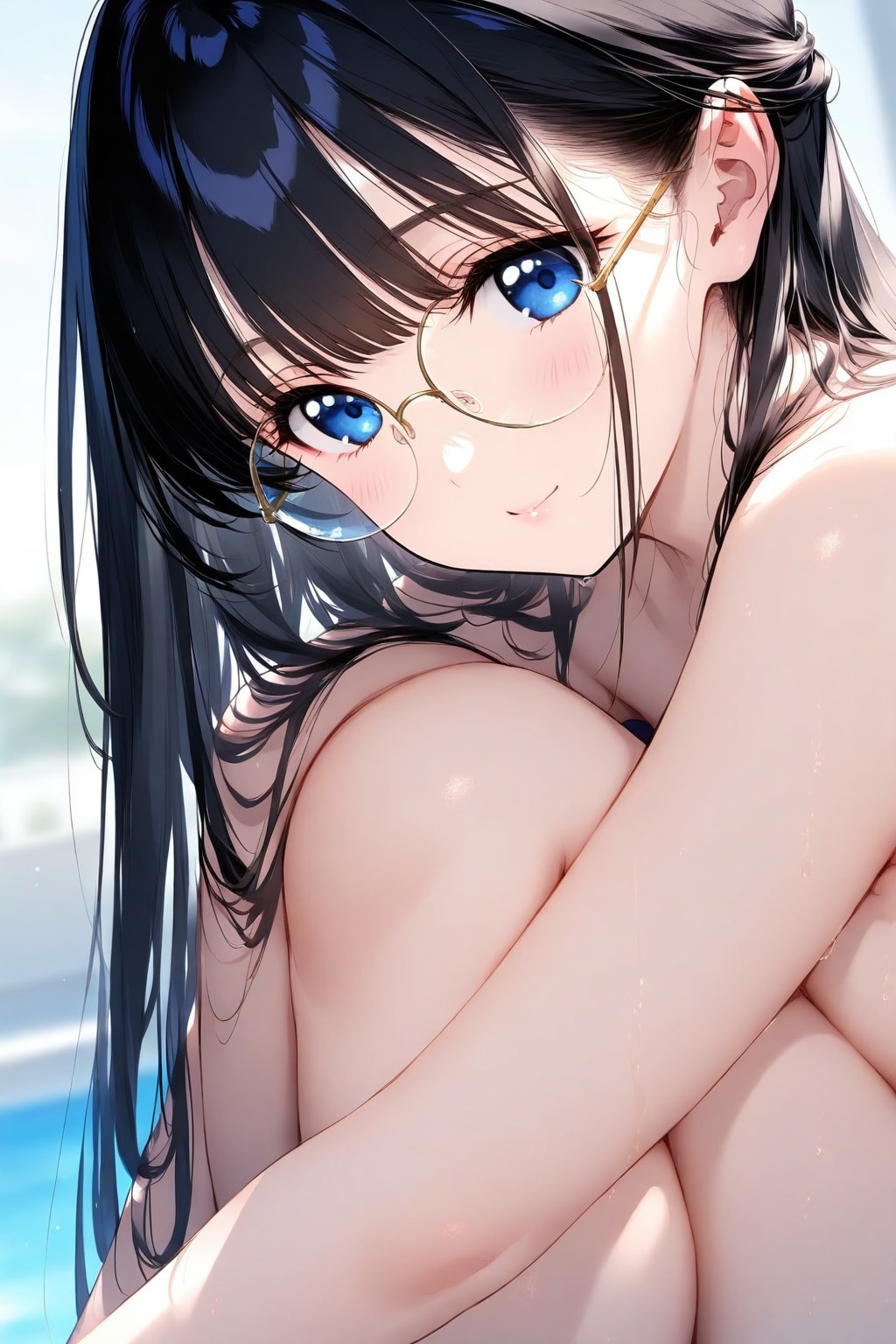 今日の眼鏡っ娘