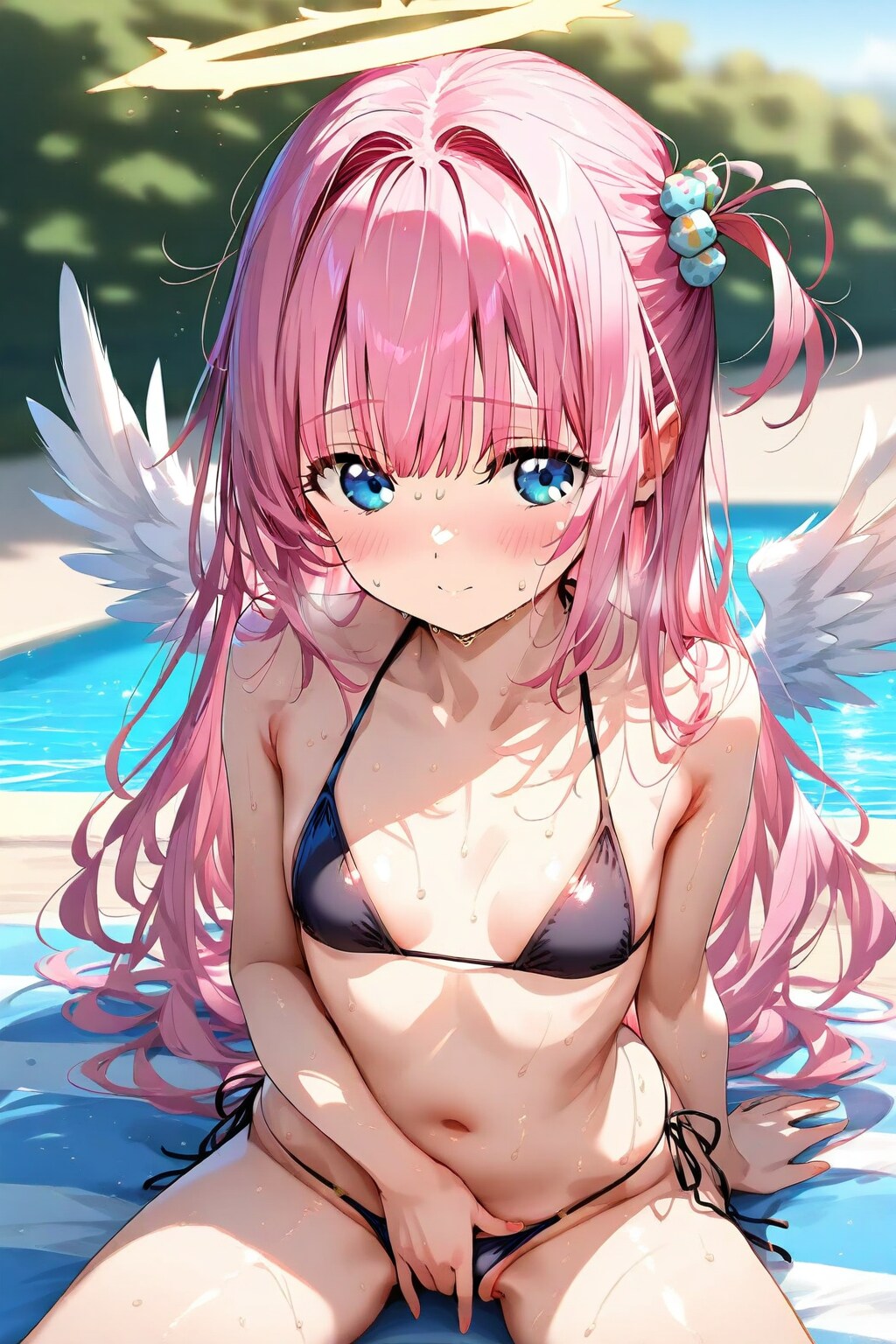 紐ビキニの天使