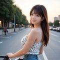 夕暮れサイクリング 7枚目