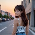 夕暮れサイクリング 4枚目
