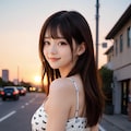 夕暮れサイクリング 3枚目