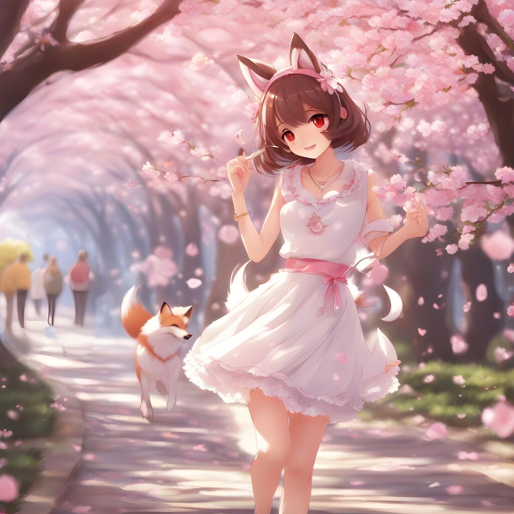 🍡お団子好きな○んぎつねのお姉さん