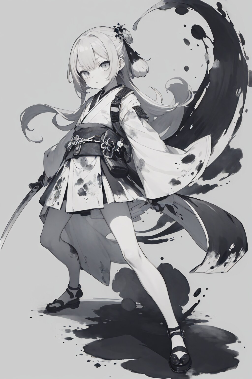 水墨ガール