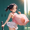 黒髪ショートポニーロリ 5枚目