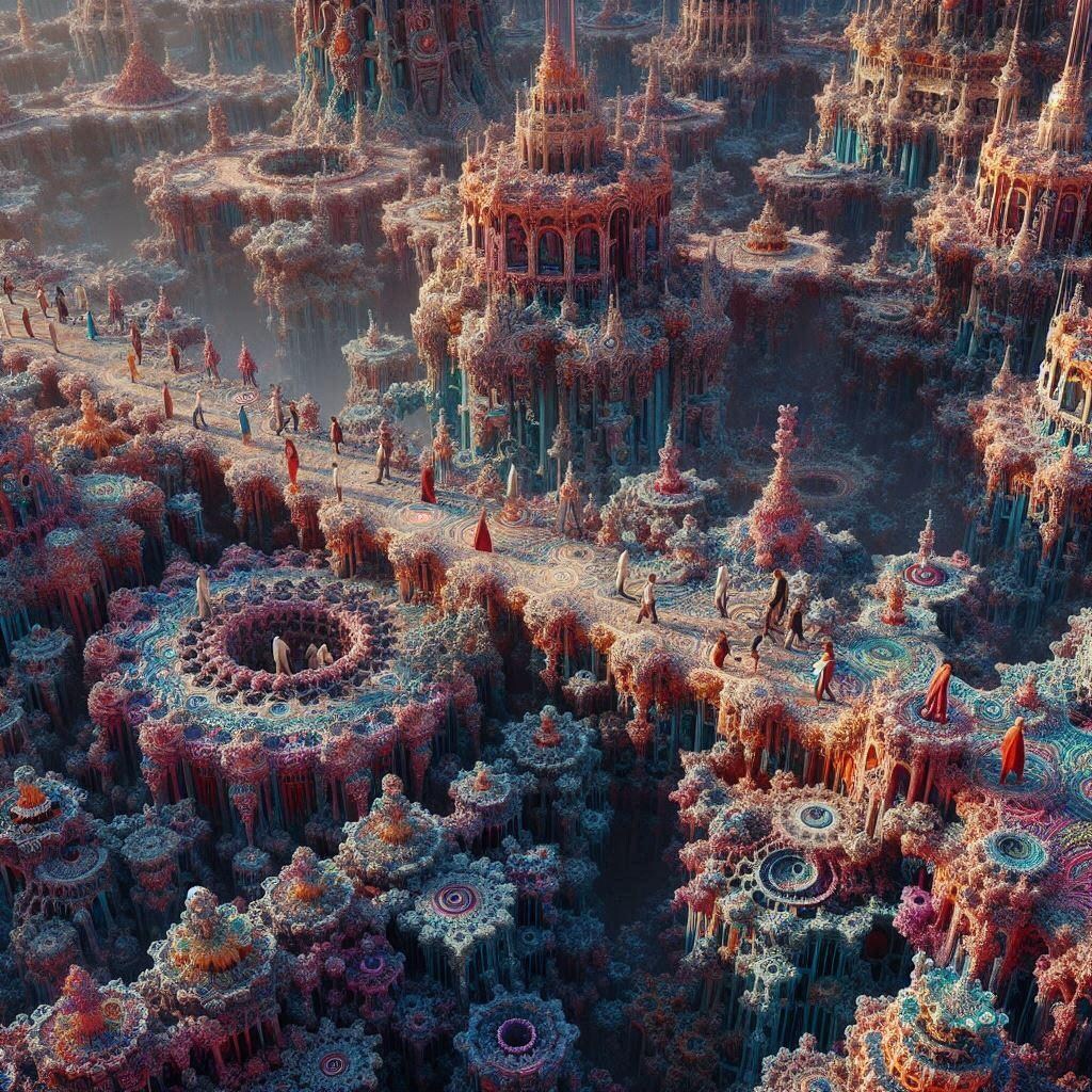 フラクタル世界