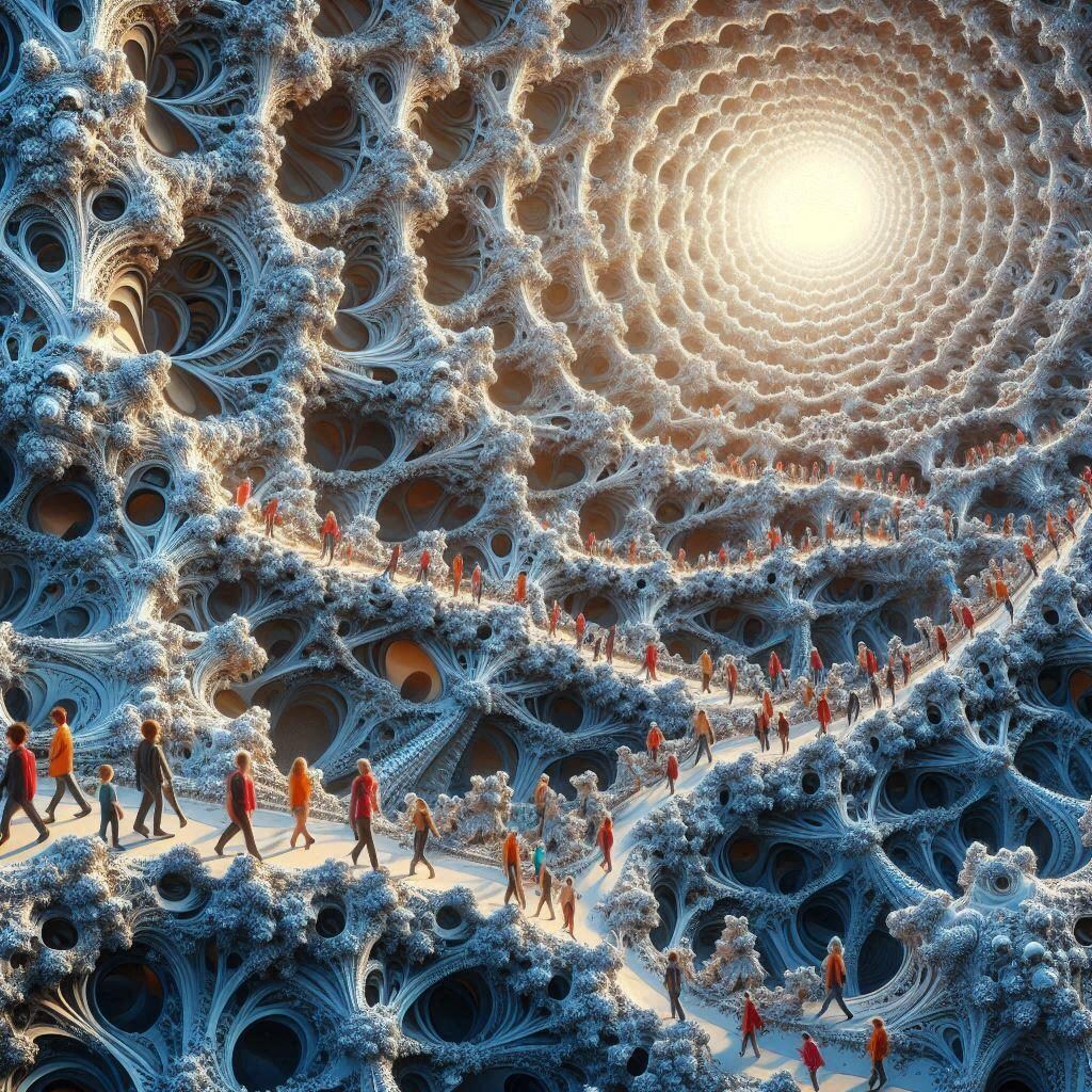 フラクタル世界