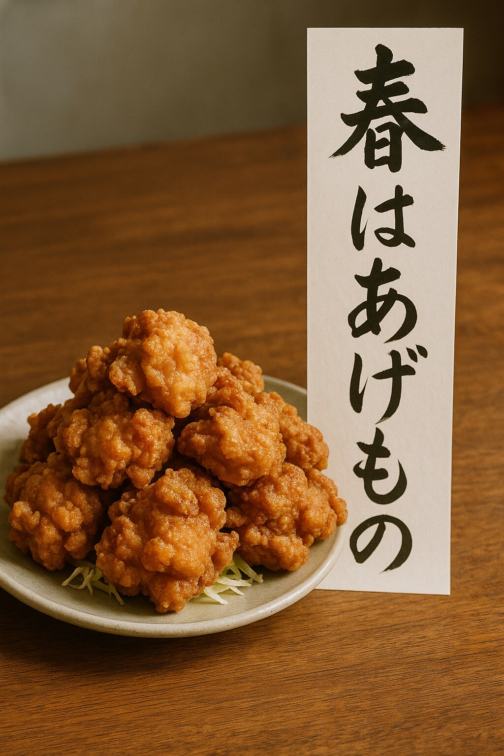 春はあげもの