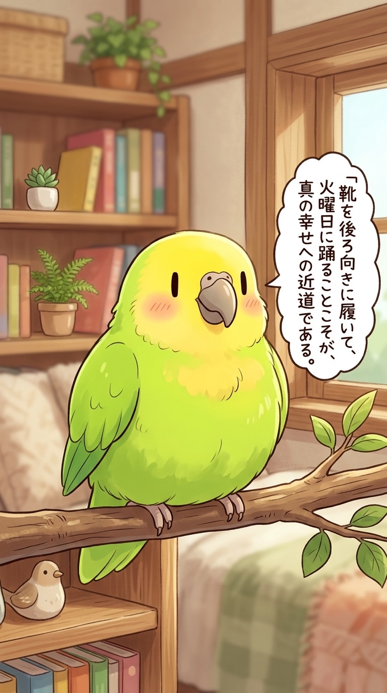 喋るインコさんのアドバイス
