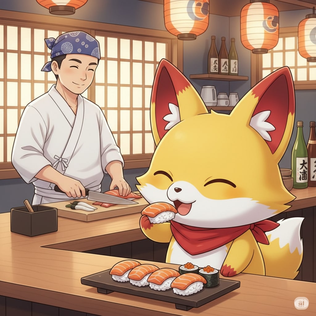 サーモンの握り | の人気AIイラスト・グラビア