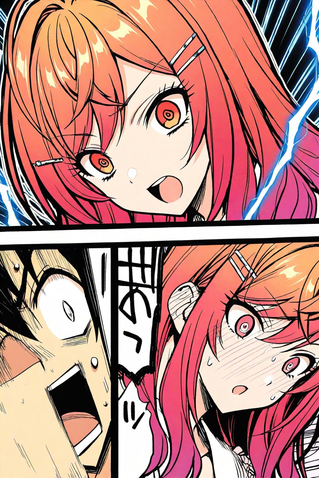 りりかに電撃が走る