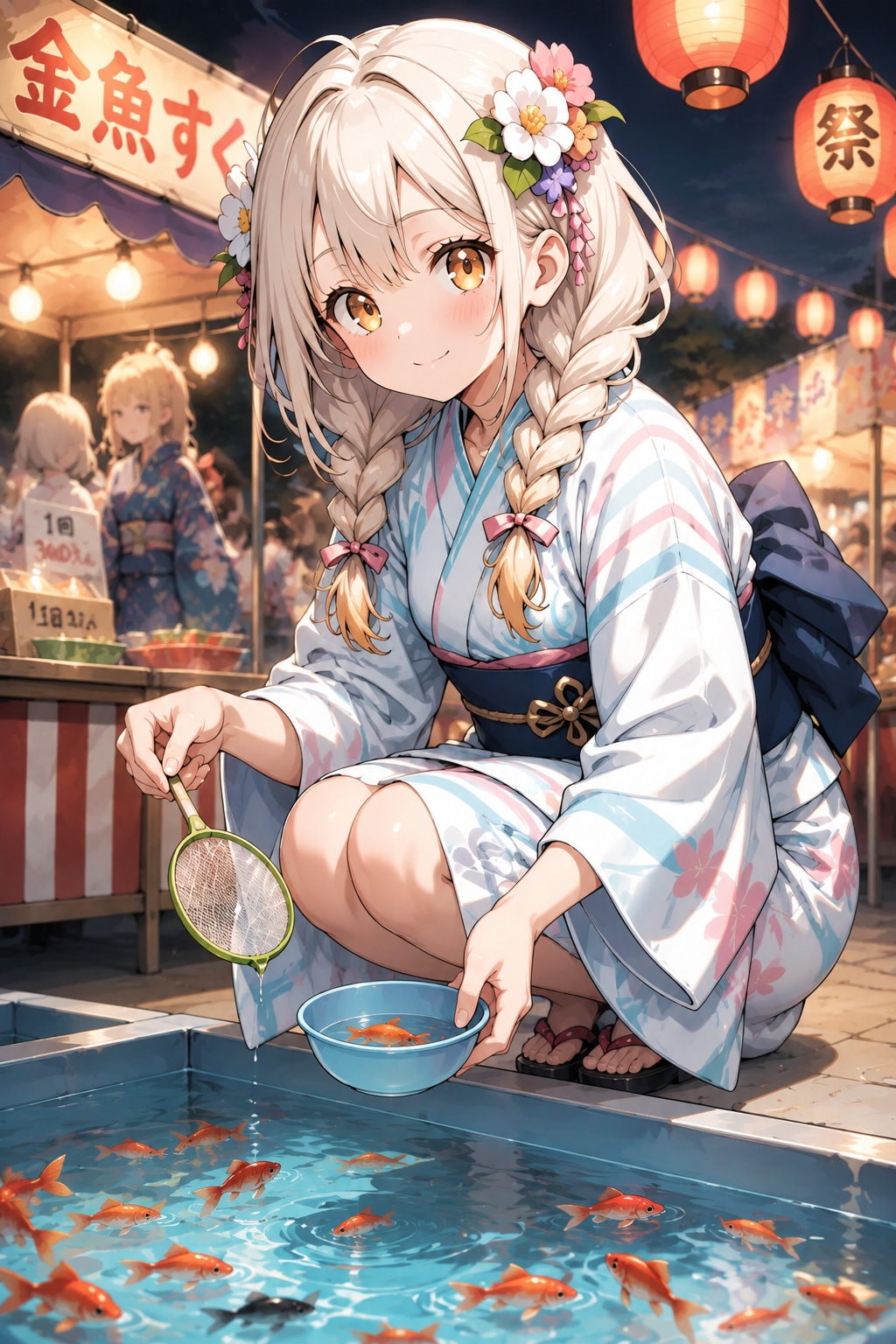 金魚すくい