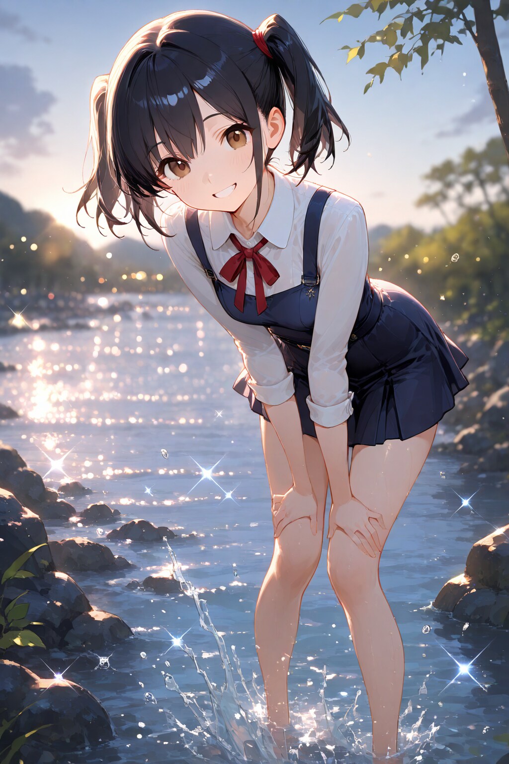 夕暮れになる | の人気AIイラスト・グラビア