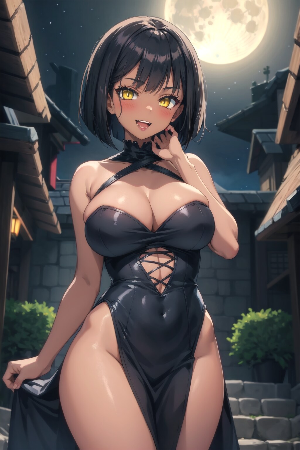 月下の誘惑