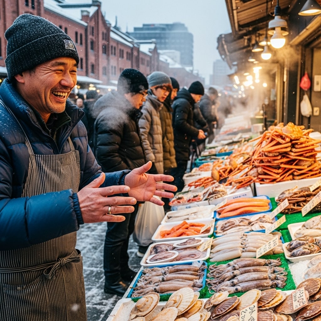 函館朝市 | の人気AIイラスト・グラビア