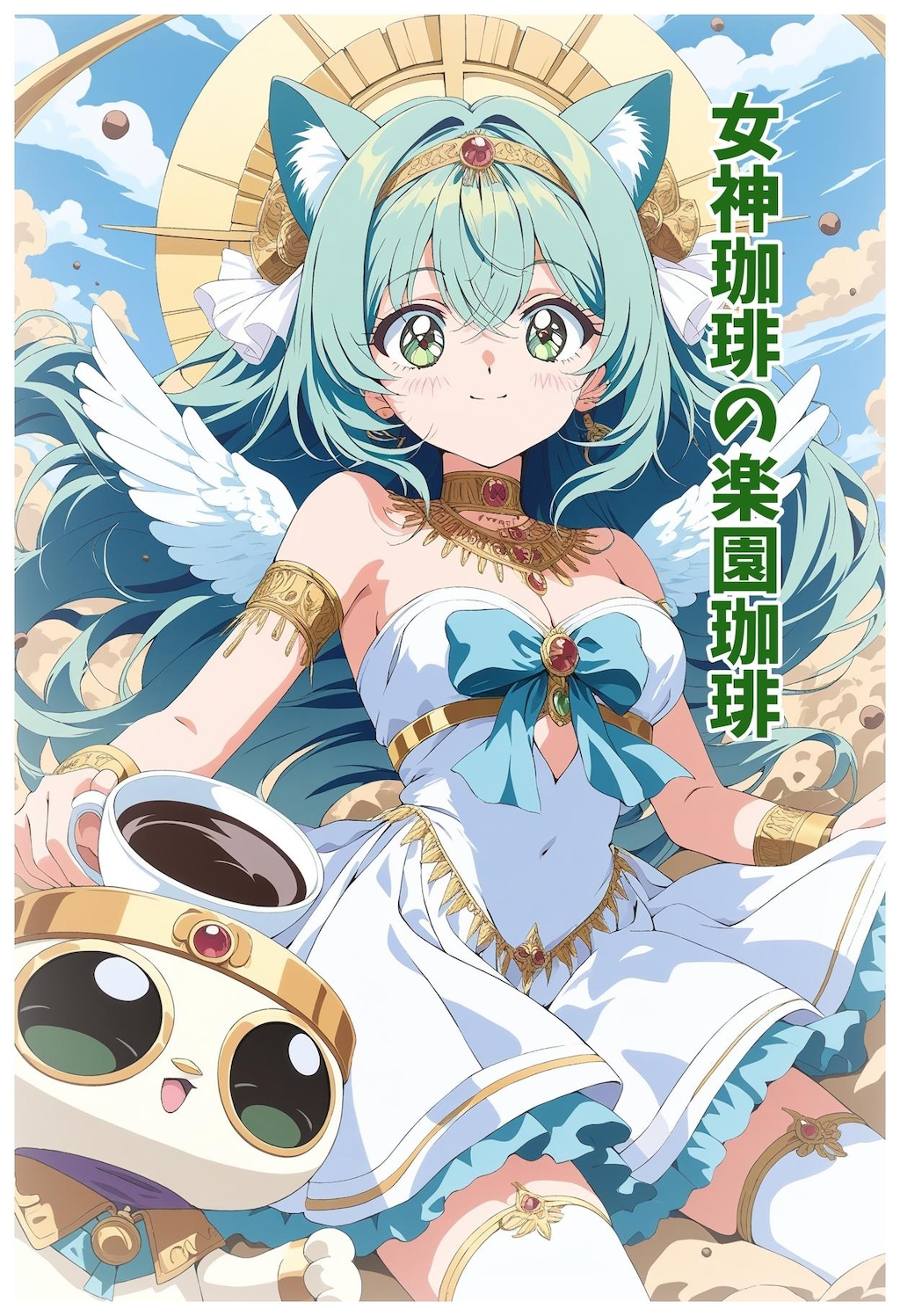 小説『女神珈琲の楽園珈琲』【ニャンノ世界】