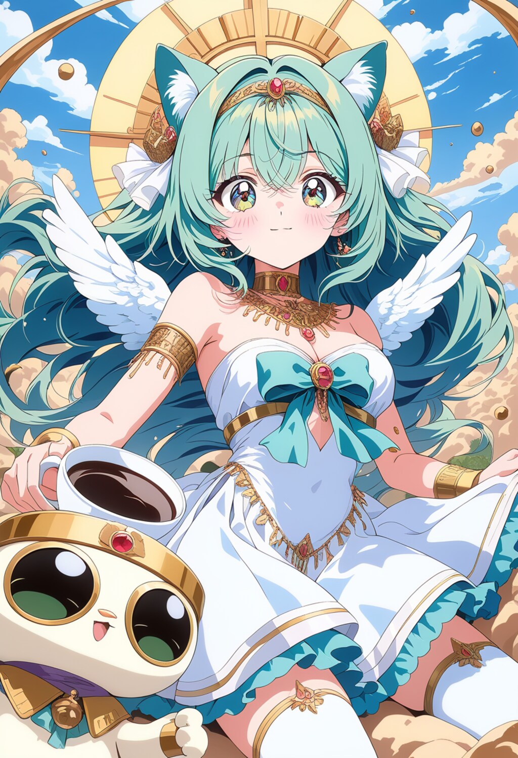 小説『女神珈琲の楽園珈琲』【ニャンノ世界】