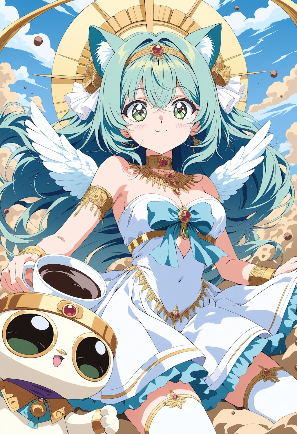 小説『女神珈琲の楽園珈琲』【ニャンノ世界】