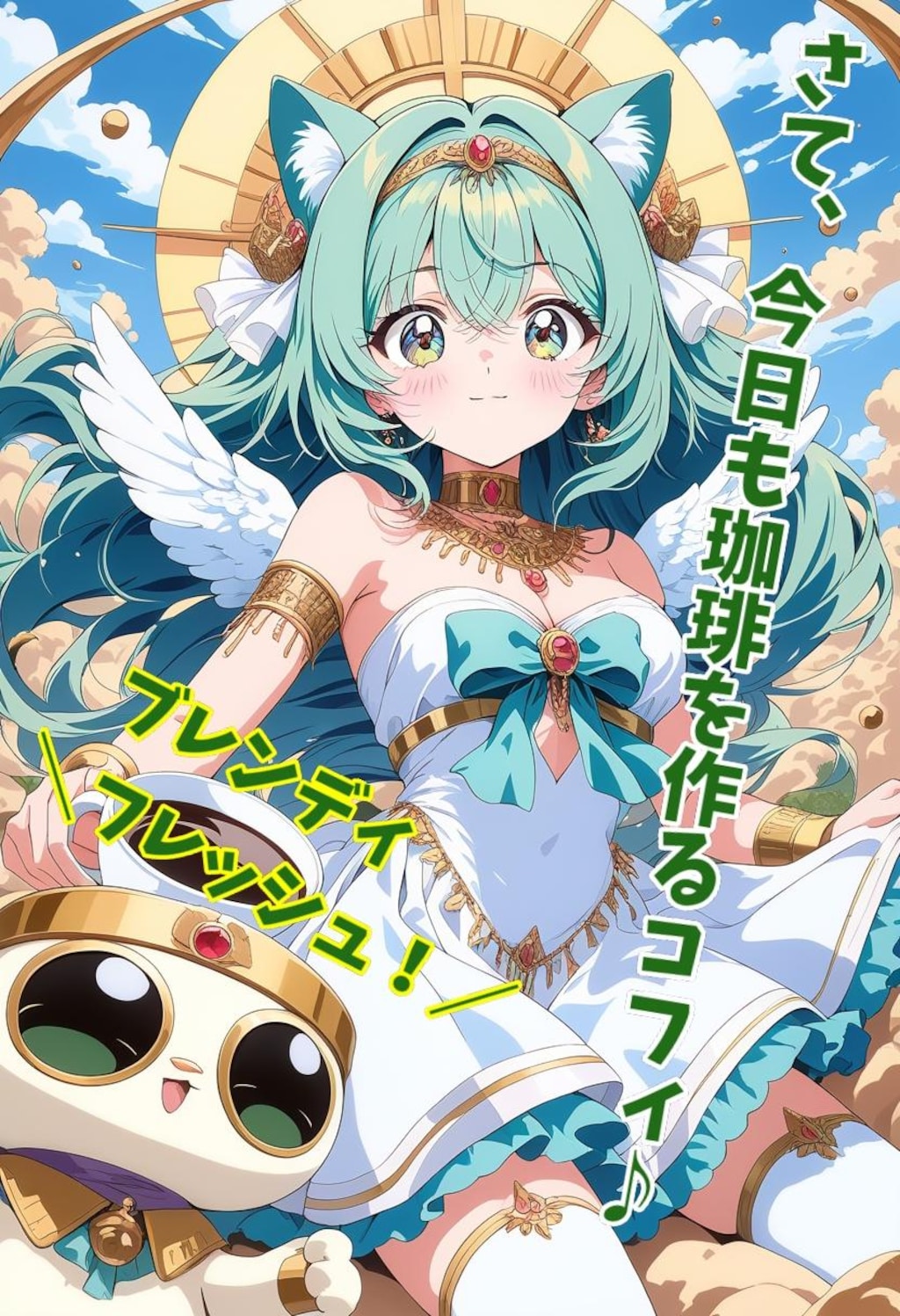 小説『女神珈琲の楽園珈琲』【ニャンノ世界】